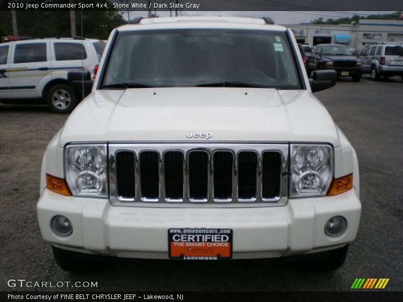 Stone White / Dark Slate Gray 2010 Jeep Commander Sport 4x4