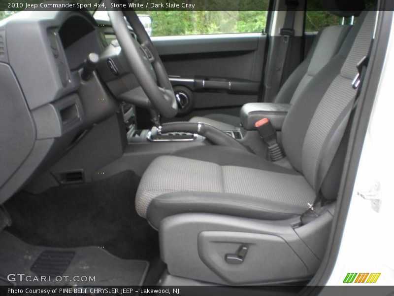 Stone White / Dark Slate Gray 2010 Jeep Commander Sport 4x4