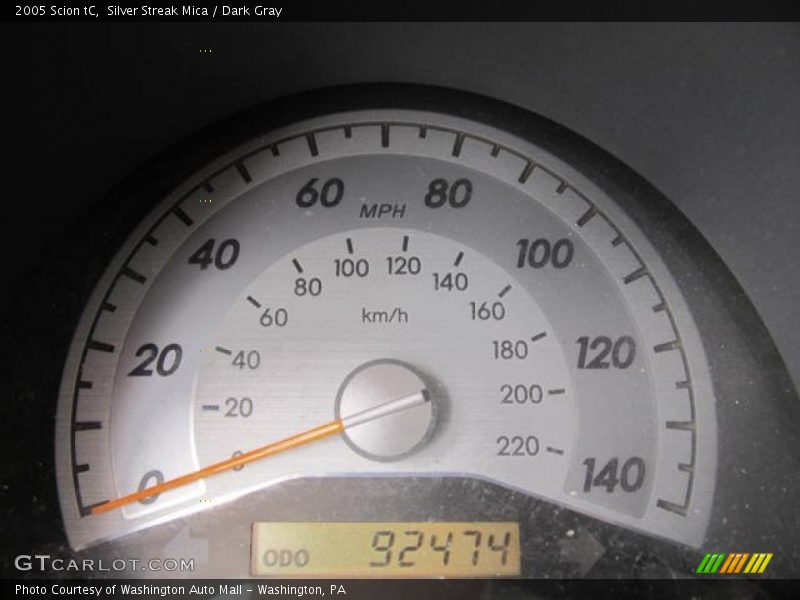 Silver Streak Mica / Dark Gray 2005 Scion tC