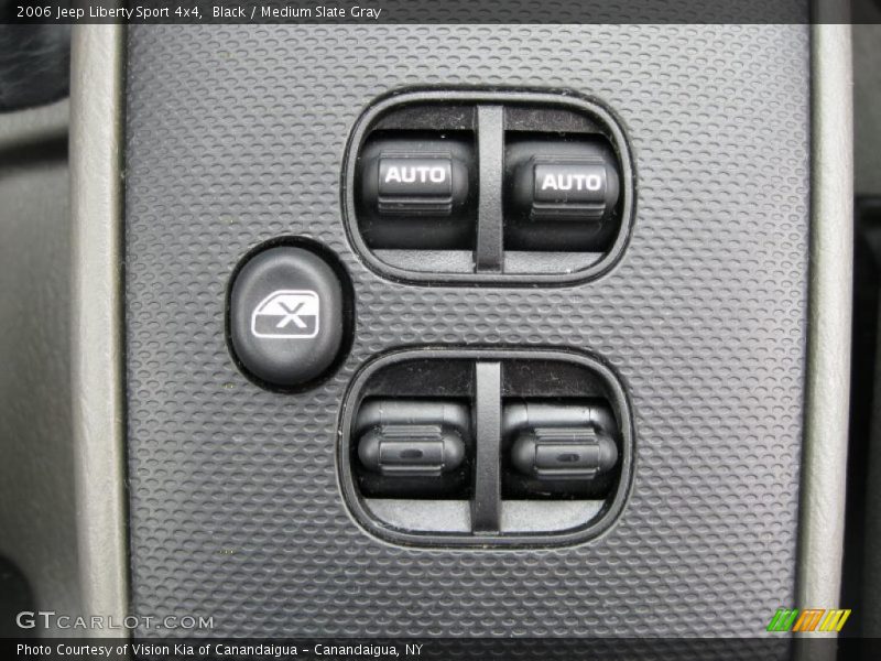 Black / Medium Slate Gray 2006 Jeep Liberty Sport 4x4