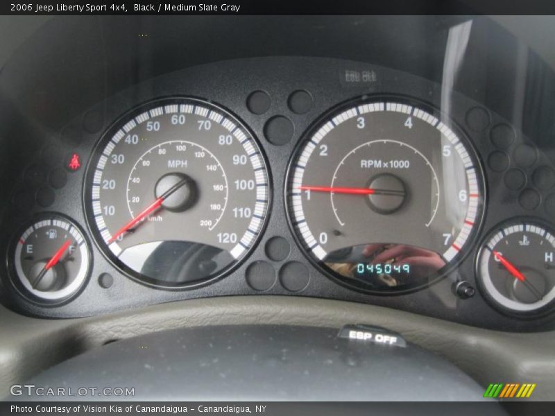  2006 Liberty Sport 4x4 Sport 4x4 Gauges