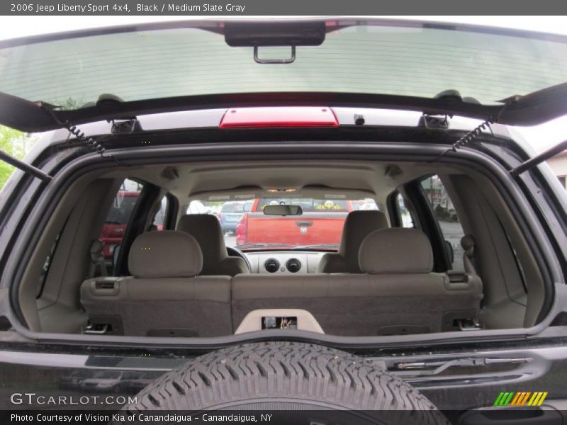 Black / Medium Slate Gray 2006 Jeep Liberty Sport 4x4