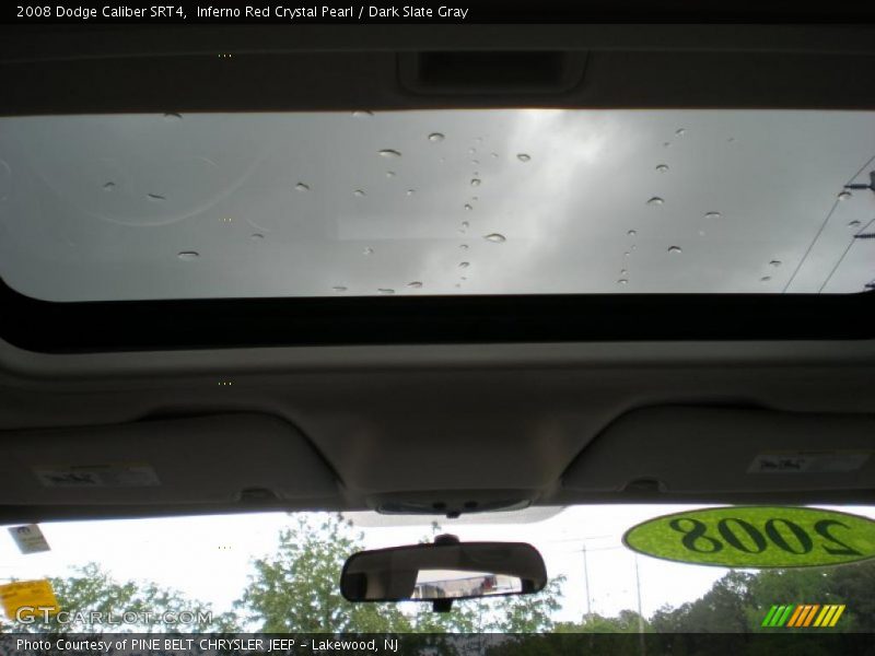 Inferno Red Crystal Pearl / Dark Slate Gray 2008 Dodge Caliber SRT4