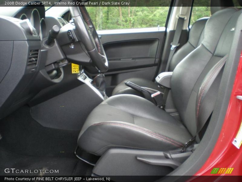 Inferno Red Crystal Pearl / Dark Slate Gray 2008 Dodge Caliber SRT4