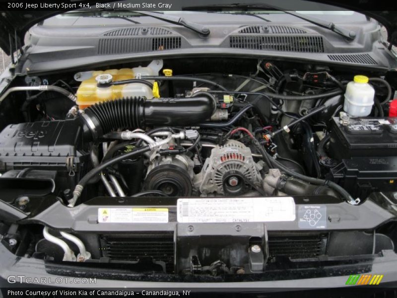  2006 Liberty Sport 4x4 Engine - 3.7 Liter SOHC 12V Powertech V6