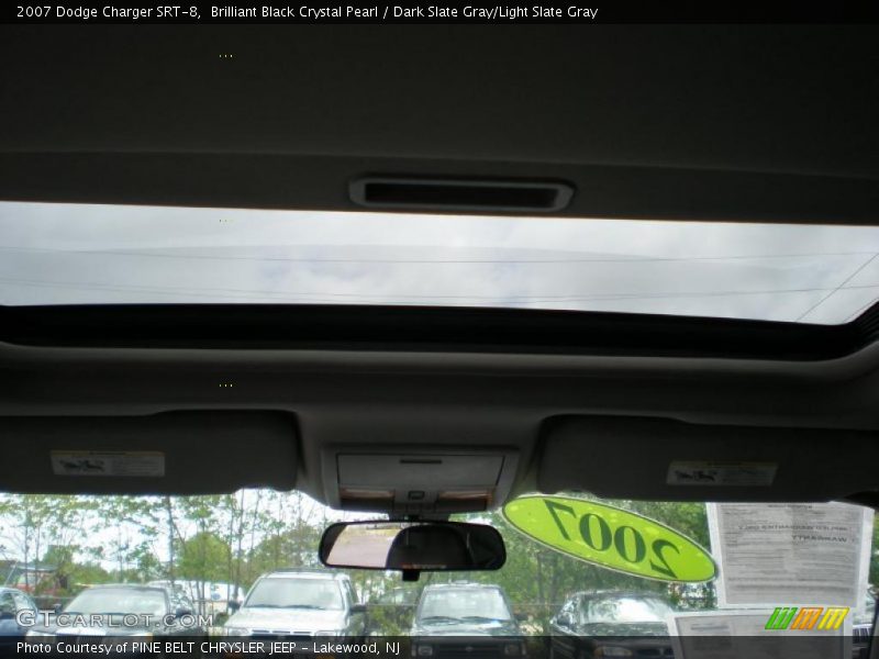 Brilliant Black Crystal Pearl / Dark Slate Gray/Light Slate Gray 2007 Dodge Charger SRT-8