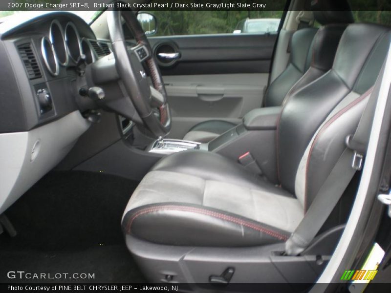 Brilliant Black Crystal Pearl / Dark Slate Gray/Light Slate Gray 2007 Dodge Charger SRT-8