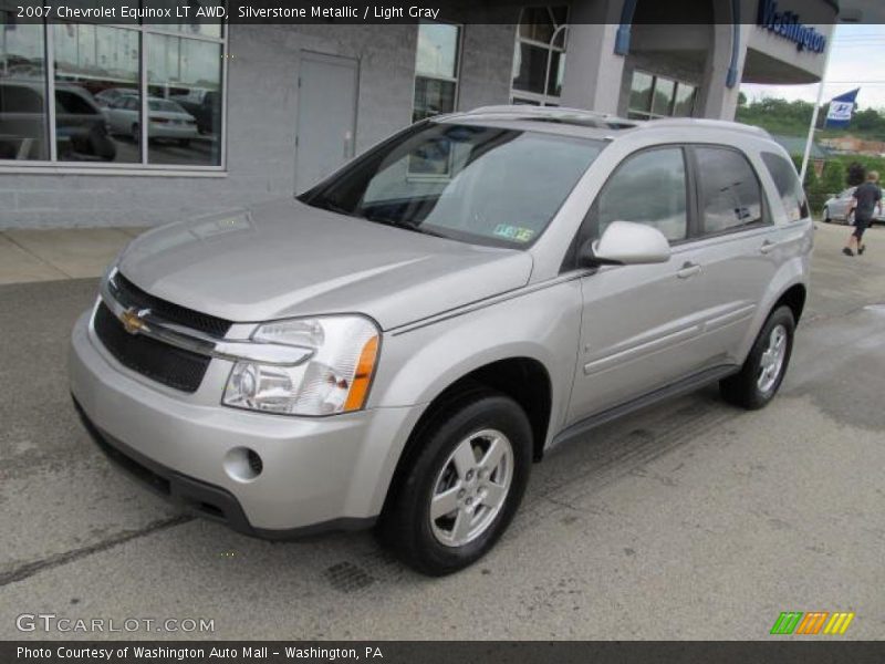 Silverstone Metallic / Light Gray 2007 Chevrolet Equinox LT AWD