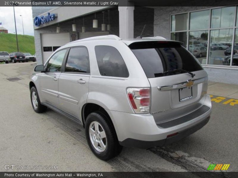 Silverstone Metallic / Light Gray 2007 Chevrolet Equinox LT AWD