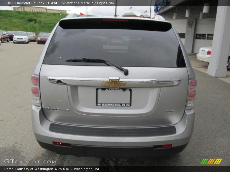 Silverstone Metallic / Light Gray 2007 Chevrolet Equinox LT AWD