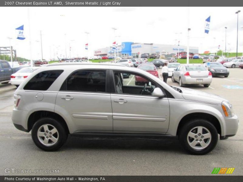 Silverstone Metallic / Light Gray 2007 Chevrolet Equinox LT AWD