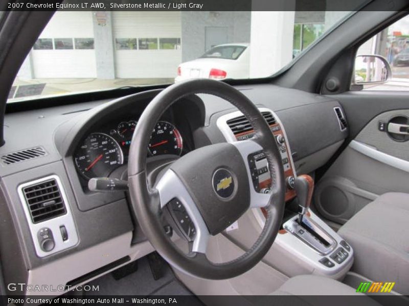 Silverstone Metallic / Light Gray 2007 Chevrolet Equinox LT AWD