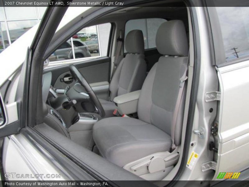 Silverstone Metallic / Light Gray 2007 Chevrolet Equinox LT AWD