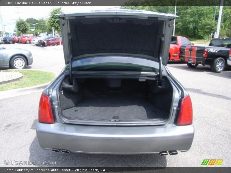 Thunder Gray / Black 2005 Cadillac DeVille Sedan