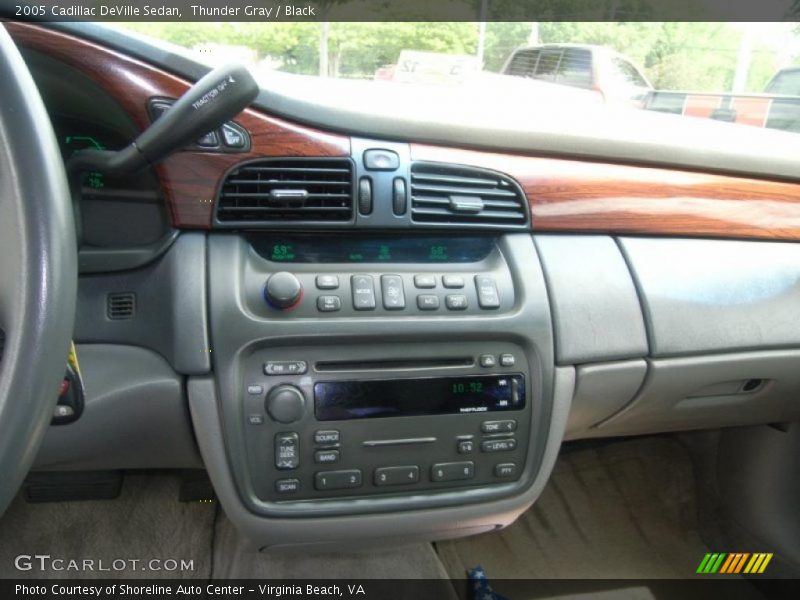 Thunder Gray / Black 2005 Cadillac DeVille Sedan