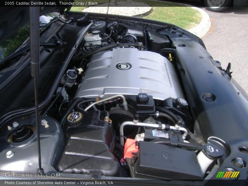Thunder Gray / Black 2005 Cadillac DeVille Sedan
