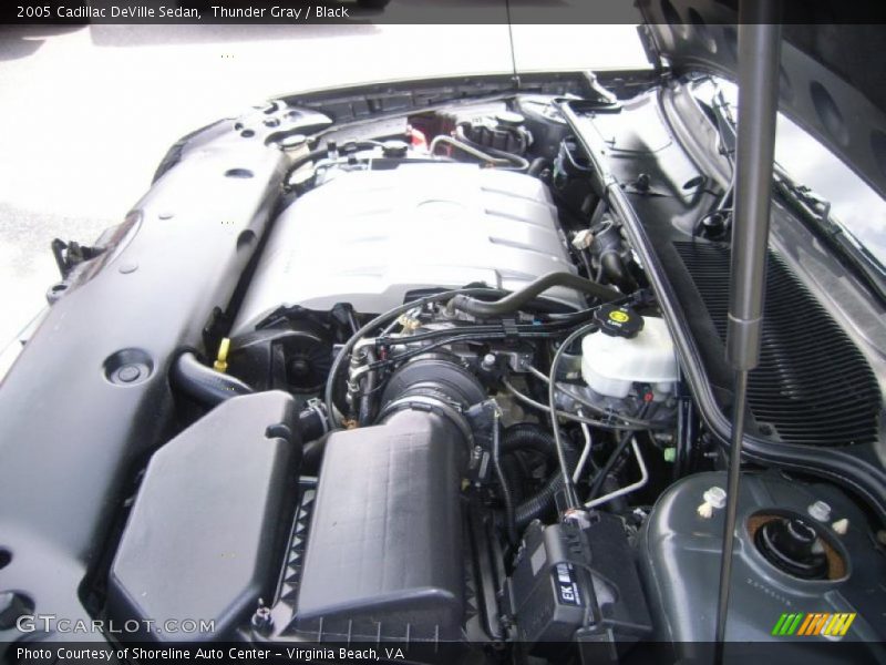 Thunder Gray / Black 2005 Cadillac DeVille Sedan