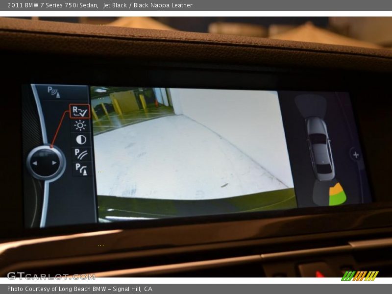 Jet Black / Black Nappa Leather 2011 BMW 7 Series 750i Sedan