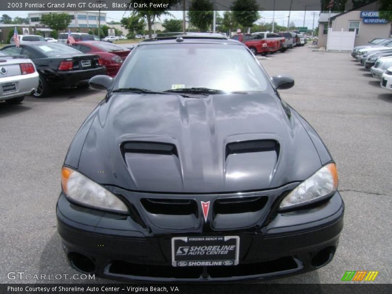 Black / Dark Pewter 2003 Pontiac Grand Am GT Coupe