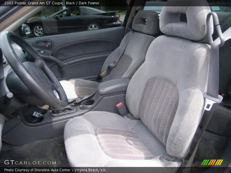  2003 Grand Am GT Coupe Dark Pewter Interior