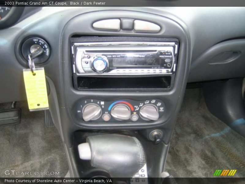 Black / Dark Pewter 2003 Pontiac Grand Am GT Coupe