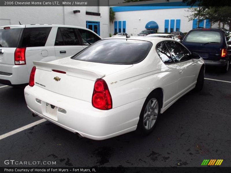 White / Neutral 2006 Chevrolet Monte Carlo LTZ