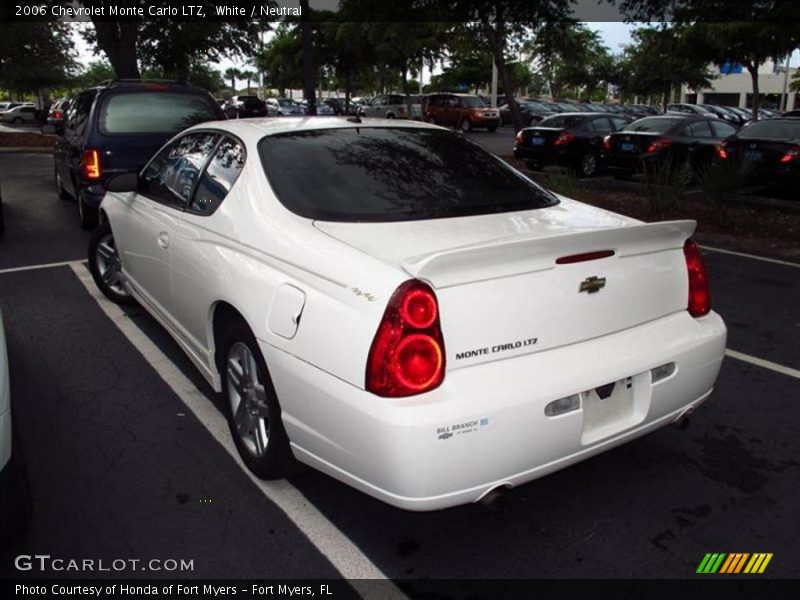 White / Neutral 2006 Chevrolet Monte Carlo LTZ