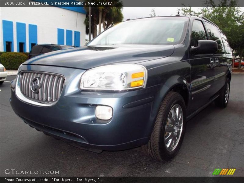 Slatestone Metallic / Medium Gray 2006 Buick Terraza CXL