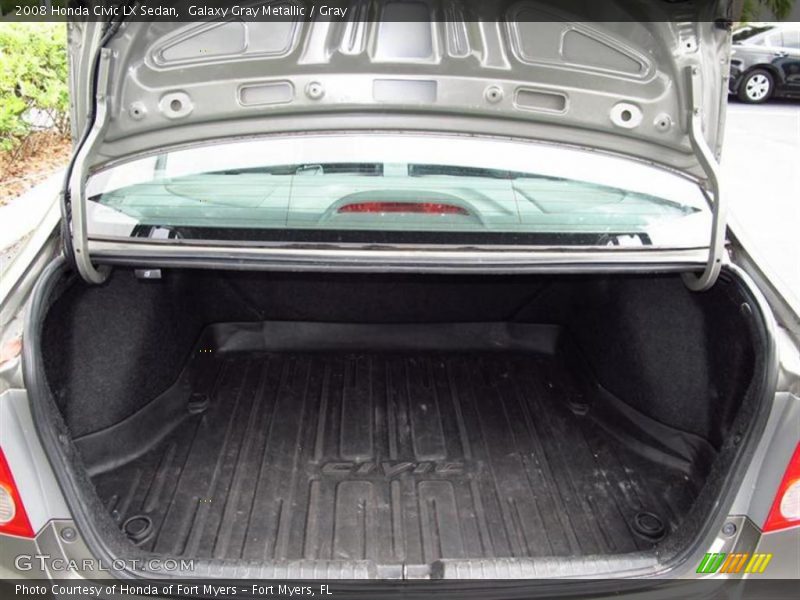 Galaxy Gray Metallic / Gray 2008 Honda Civic LX Sedan