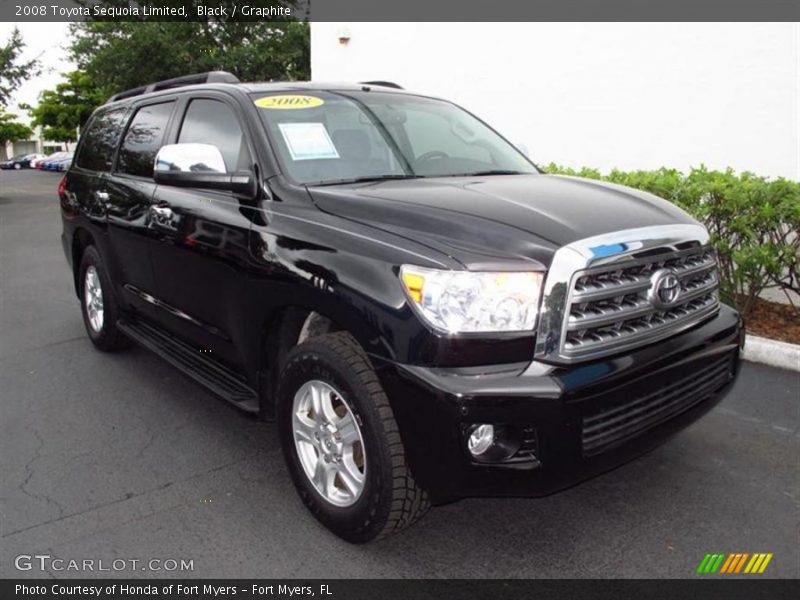 Black / Graphite 2008 Toyota Sequoia Limited