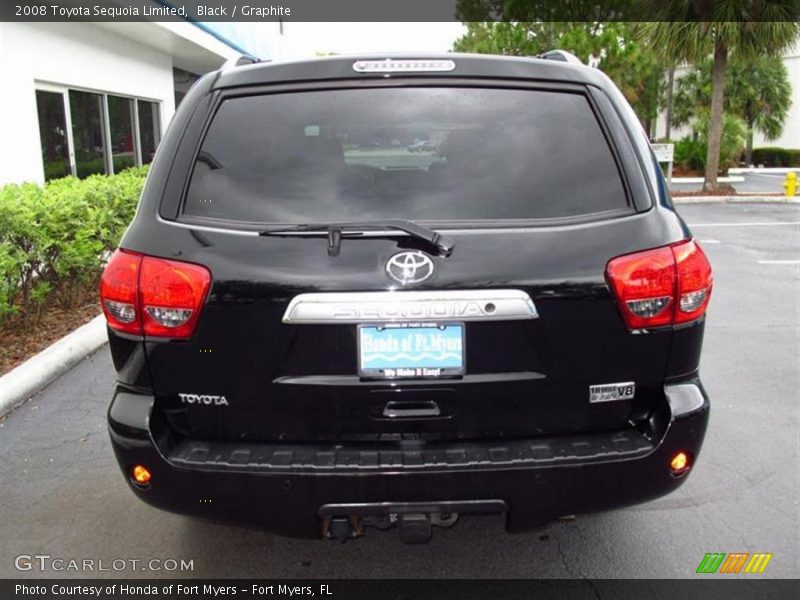 Black / Graphite 2008 Toyota Sequoia Limited
