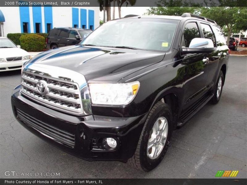 Black / Graphite 2008 Toyota Sequoia Limited