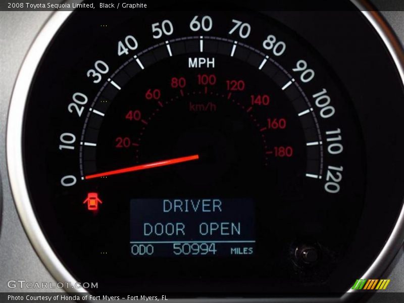 Black / Graphite 2008 Toyota Sequoia Limited