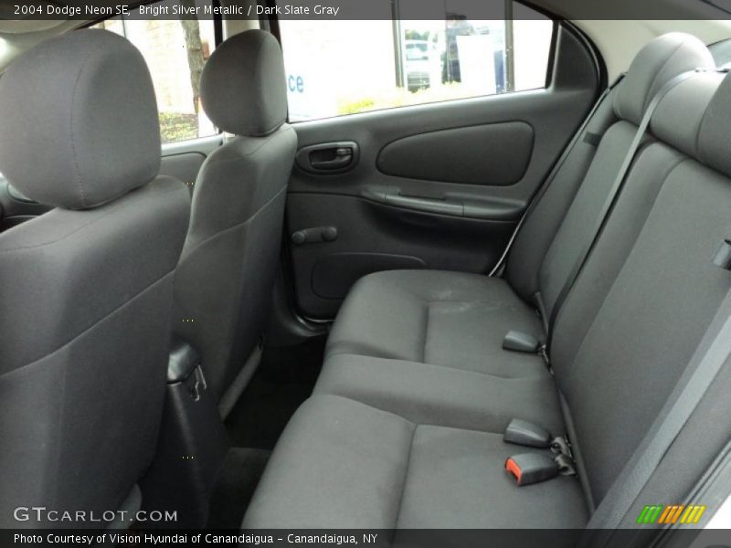 Bright Silver Metallic / Dark Slate Gray 2004 Dodge Neon SE