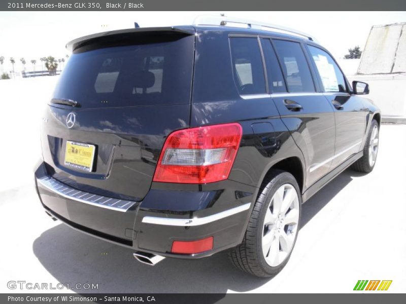 Black / Black 2011 Mercedes-Benz GLK 350
