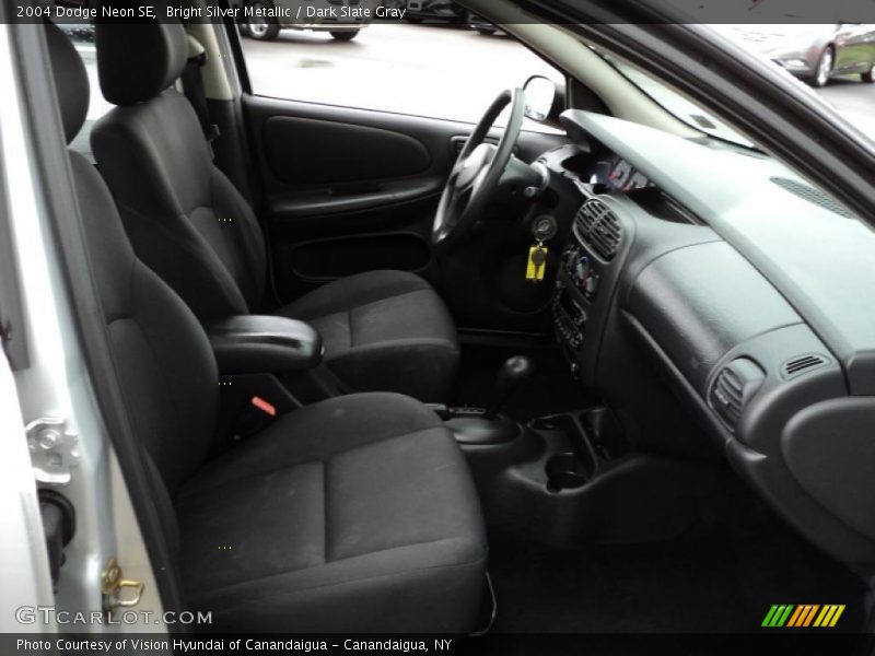 Bright Silver Metallic / Dark Slate Gray 2004 Dodge Neon SE