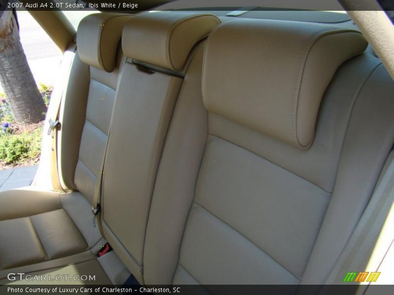 Ibis White / Beige 2007 Audi A4 2.0T Sedan