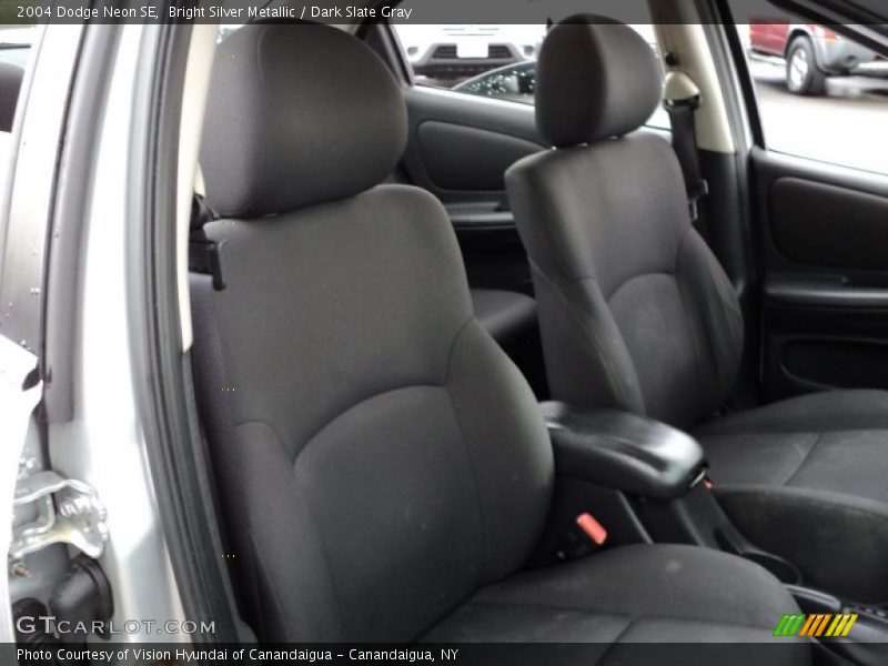 Bright Silver Metallic / Dark Slate Gray 2004 Dodge Neon SE