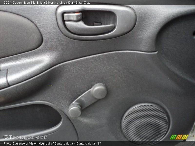 Bright Silver Metallic / Dark Slate Gray 2004 Dodge Neon SE
