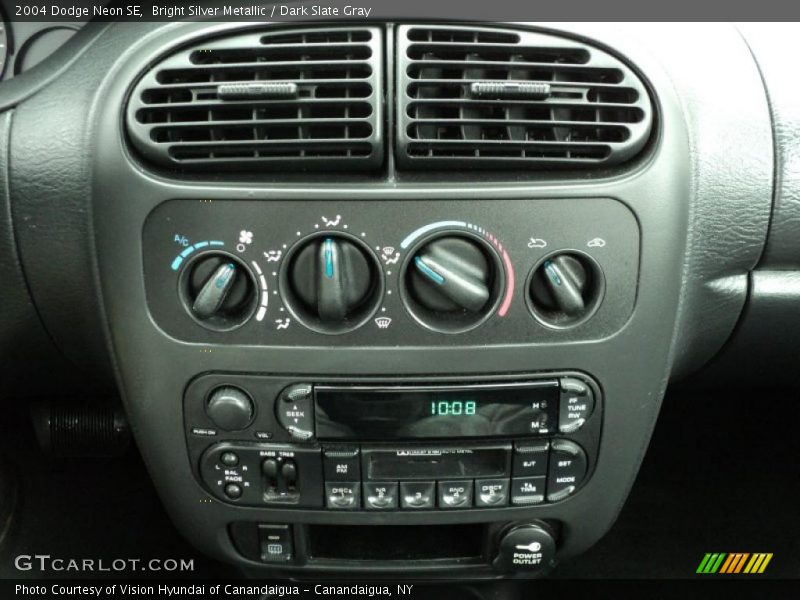 Bright Silver Metallic / Dark Slate Gray 2004 Dodge Neon SE