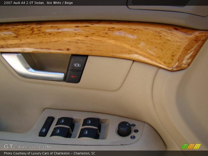 Ibis White / Beige 2007 Audi A4 2.0T Sedan