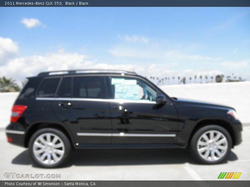 Black / Black 2011 Mercedes-Benz GLK 350