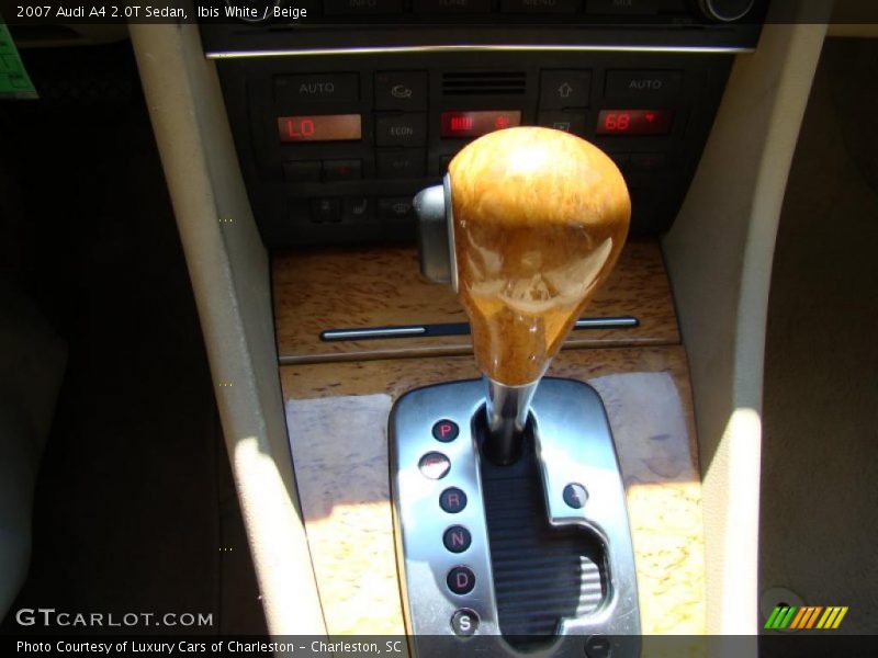 Ibis White / Beige 2007 Audi A4 2.0T Sedan