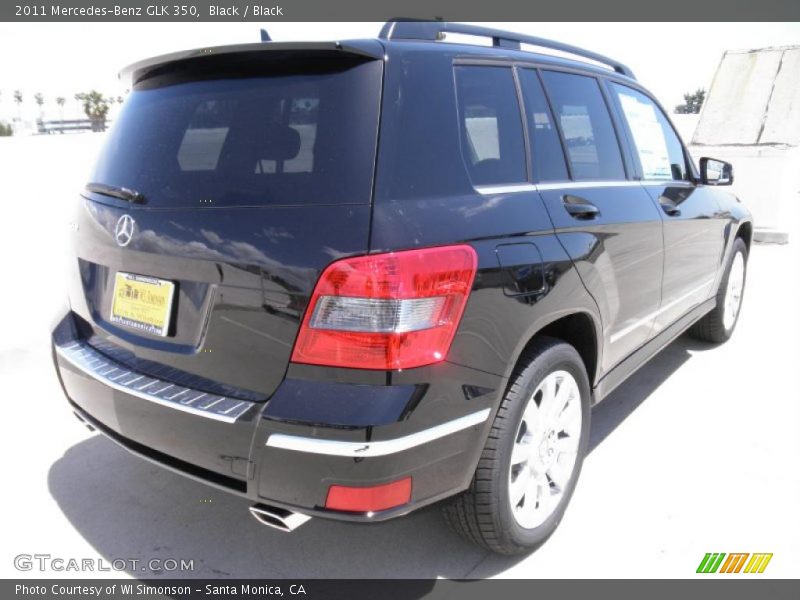 Black / Black 2011 Mercedes-Benz GLK 350