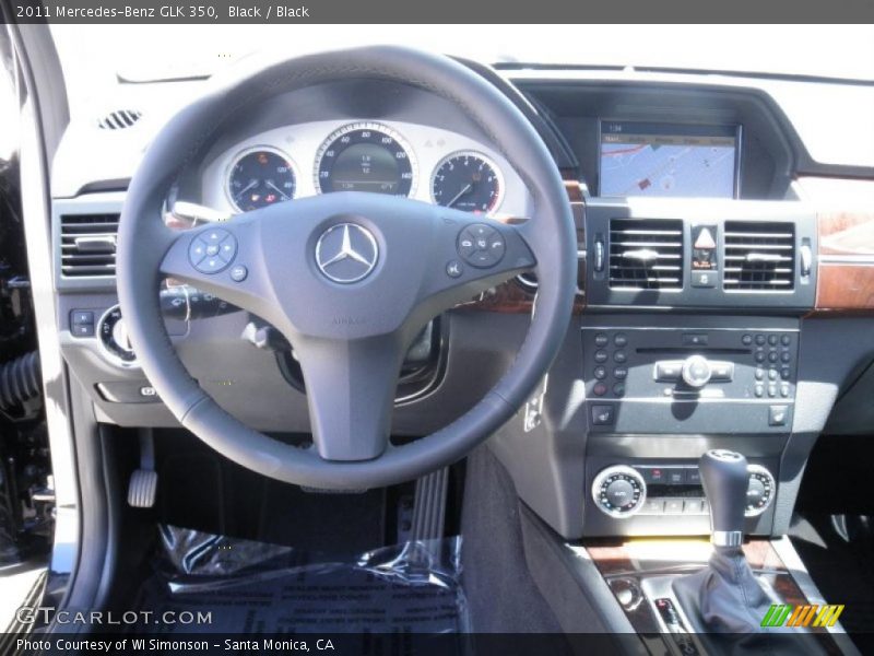 Black / Black 2011 Mercedes-Benz GLK 350