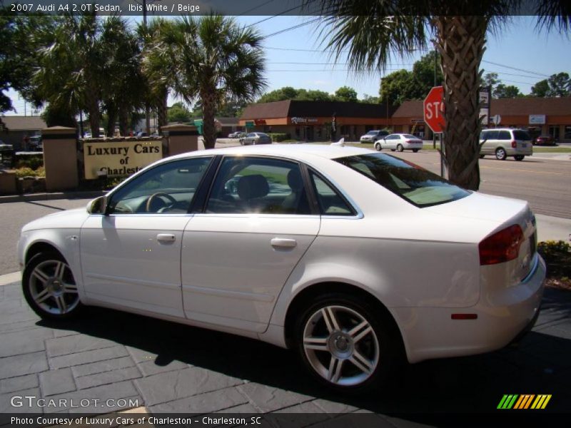 Ibis White / Beige 2007 Audi A4 2.0T Sedan