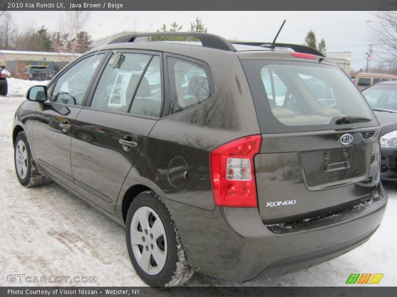 Java Brown / Beige 2010 Kia Rondo LX