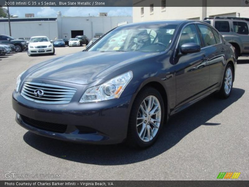 Front 3/4 View of 2008 G 35 x S Sedan