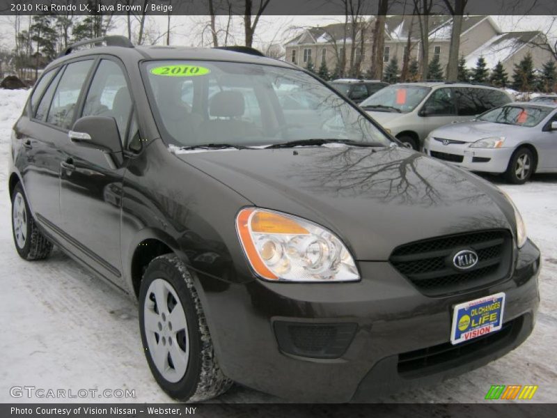 Java Brown / Beige 2010 Kia Rondo LX