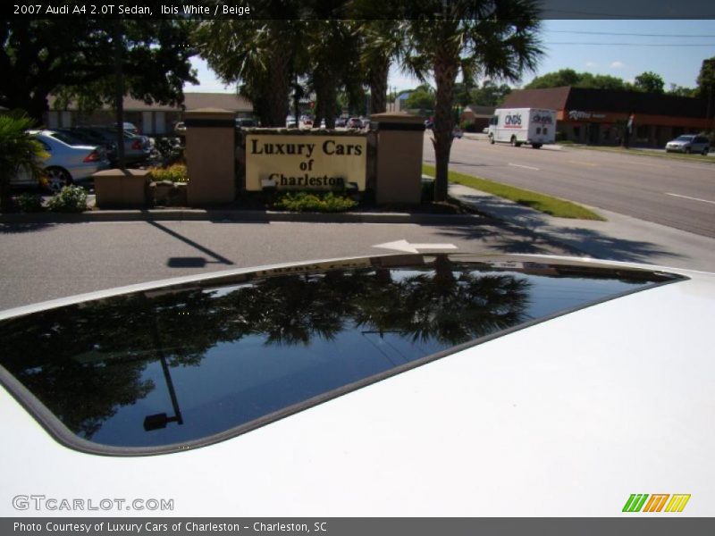 Ibis White / Beige 2007 Audi A4 2.0T Sedan